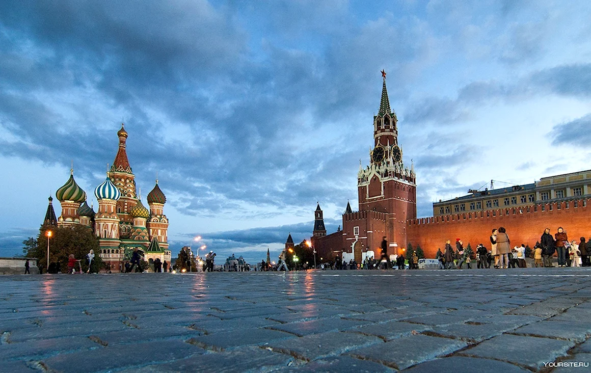 Московский Кремль и красная площадь