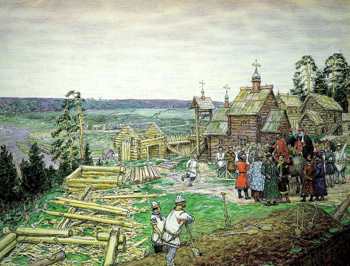Московский Кремль. 1897. Васнецов Аполлинарий Михайлович