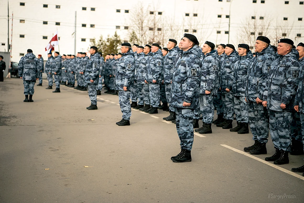 Московский ОМОН В Москве