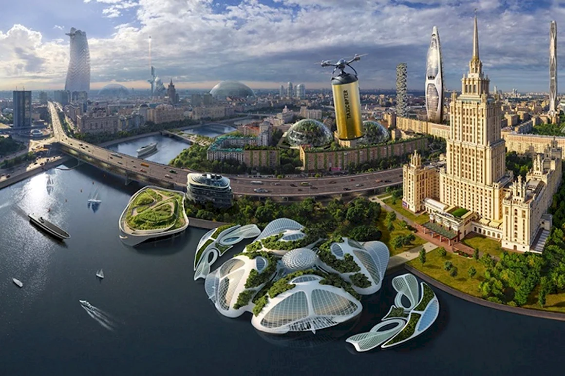 Москва 2050 года