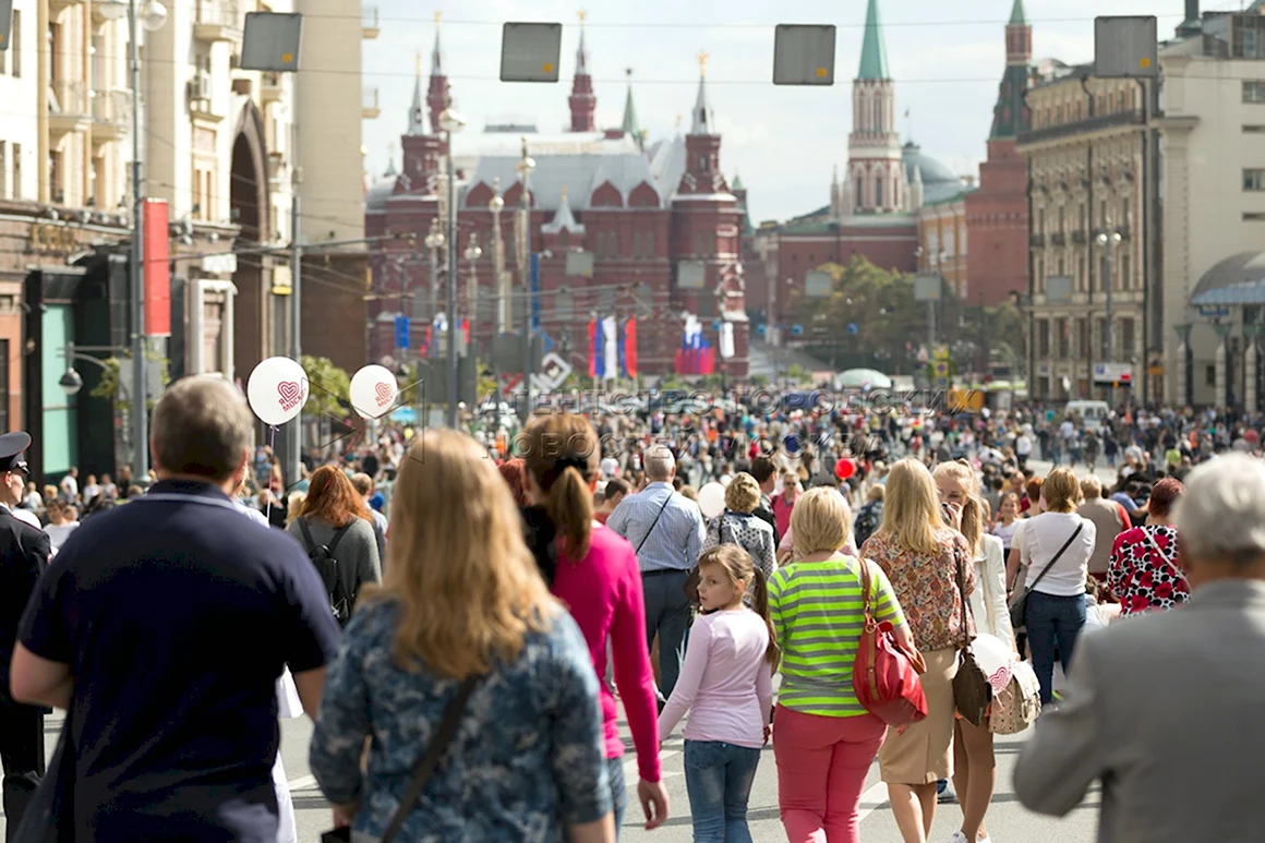 Москва люди
