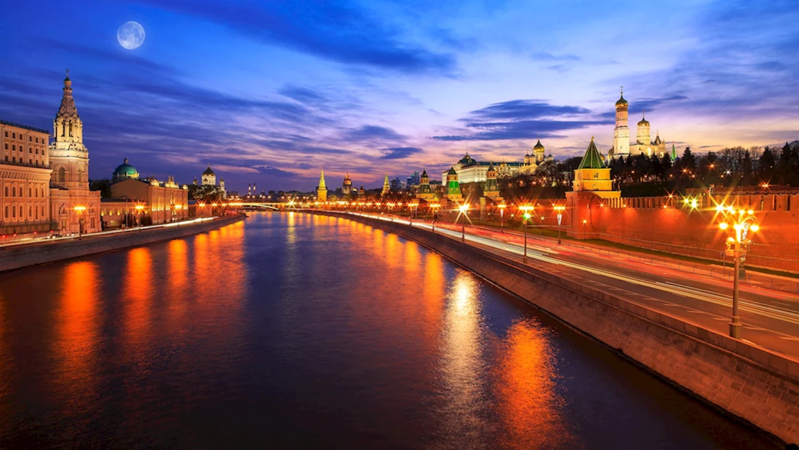 Москва река панорама