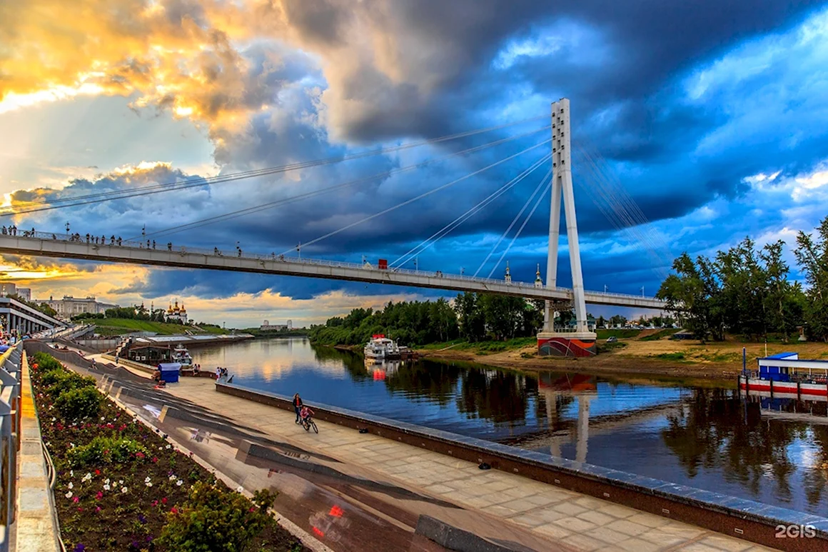 Мост влюбленных Тюмень