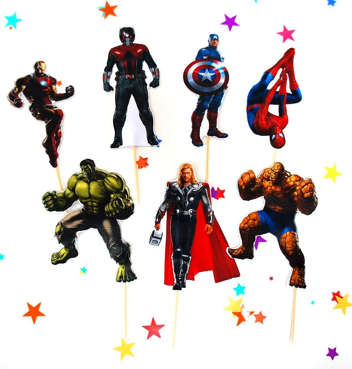Мстители Marvel топперы