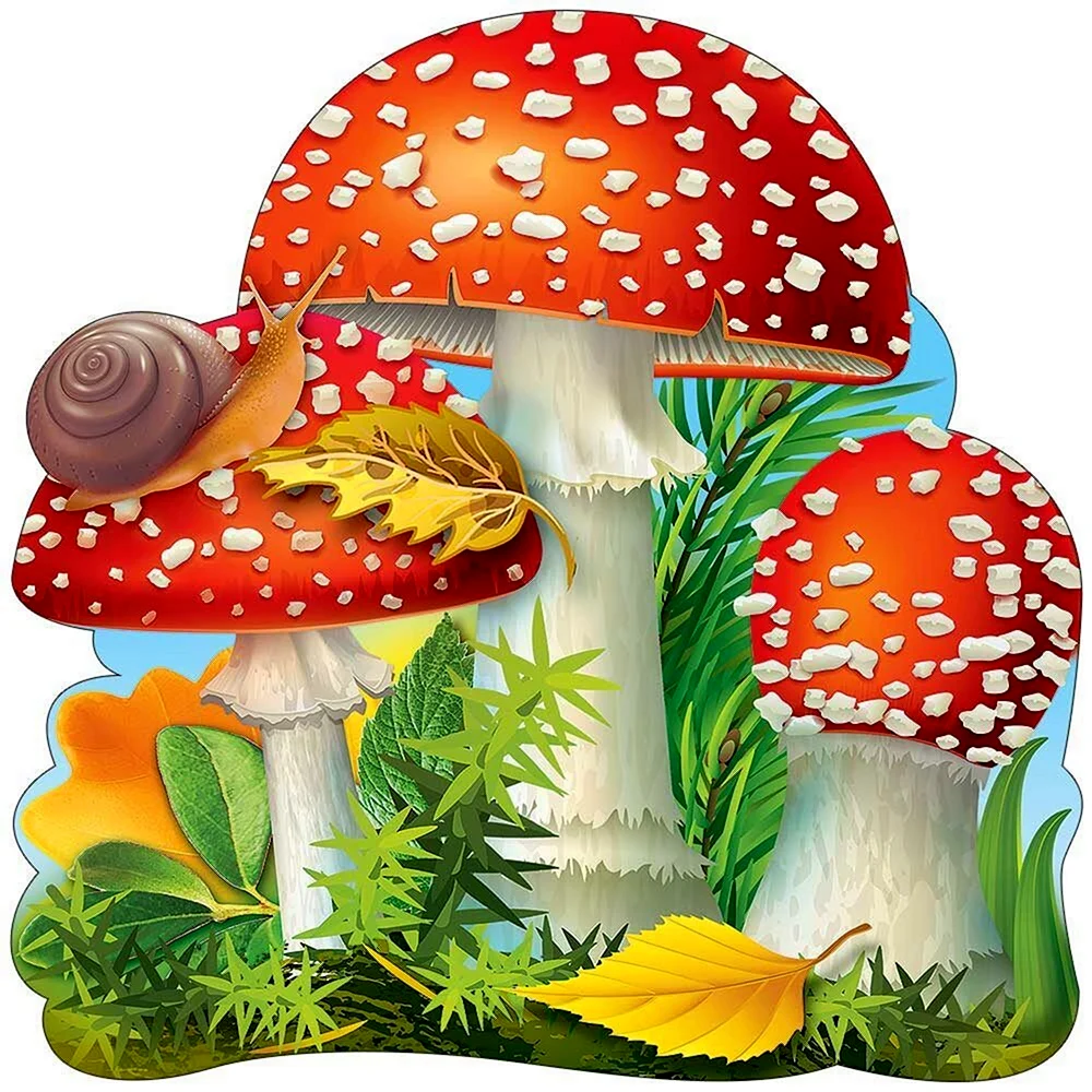 Мухомор для детского сада