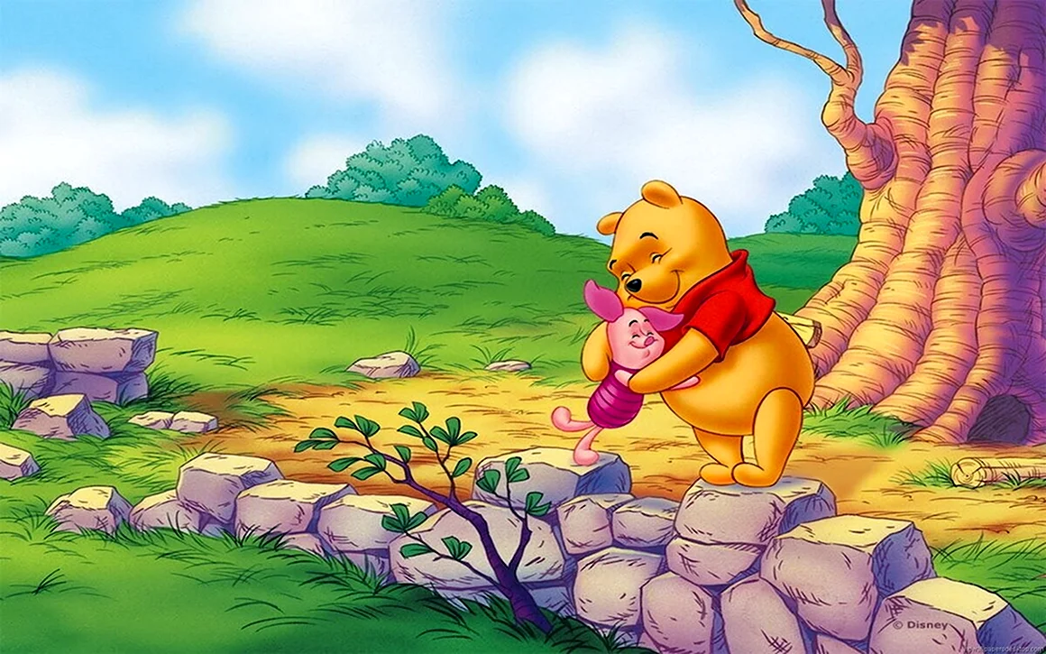 Мультфильм Винни пух диснеевский