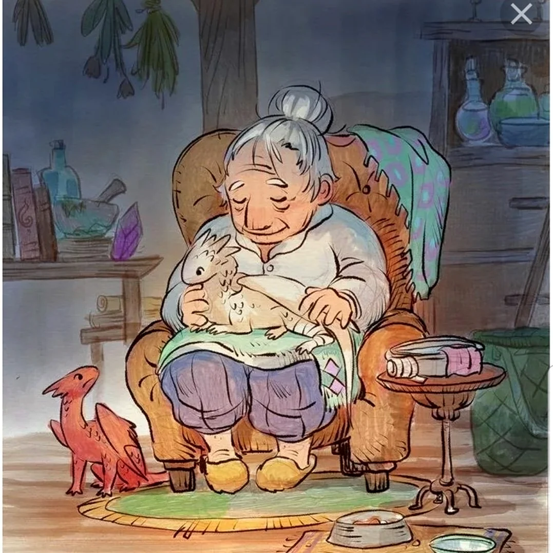 Мультяшные бабушки