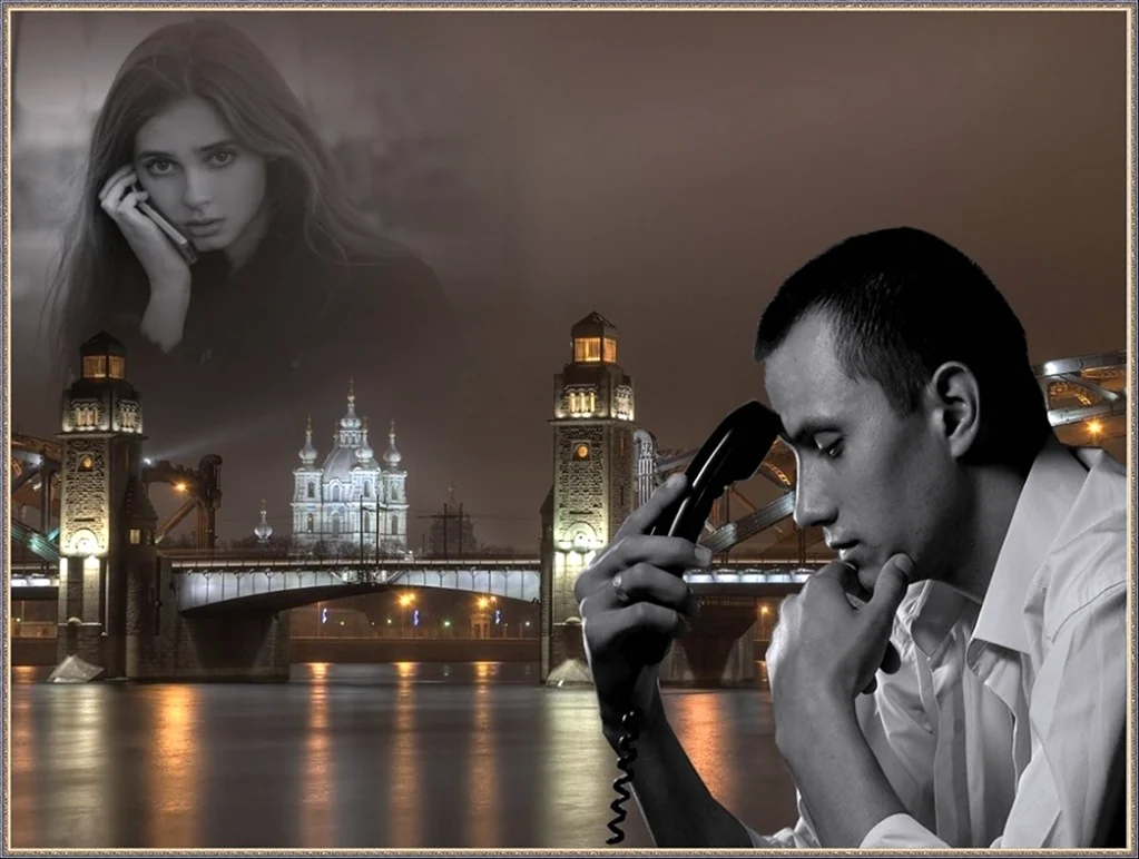 Мужчина думает о прошлом