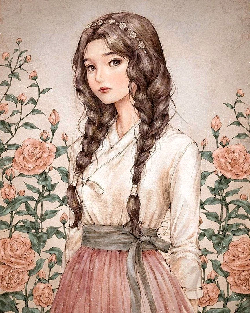 Нарисовать девушку
