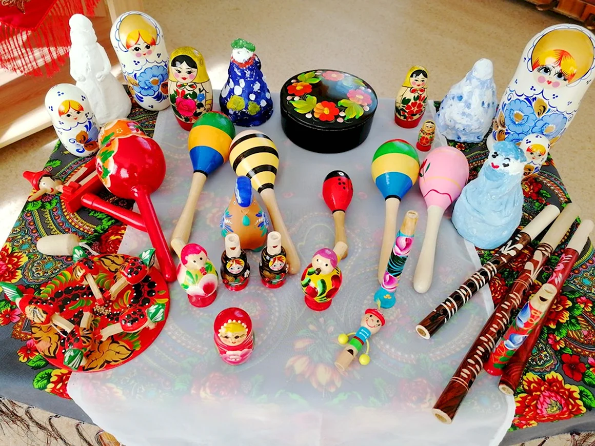 Народная игрушка в детском саду