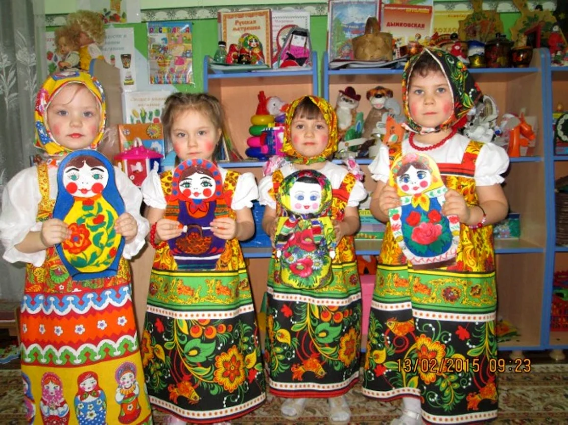 Народное творчество в детском саду