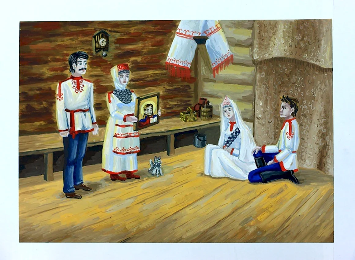 Народы Поволжья чуваши Чувашская семья