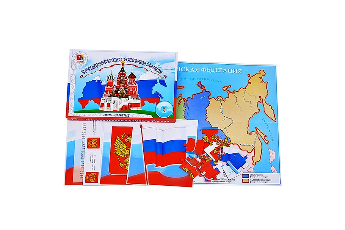 Настольная игра государственные символы России