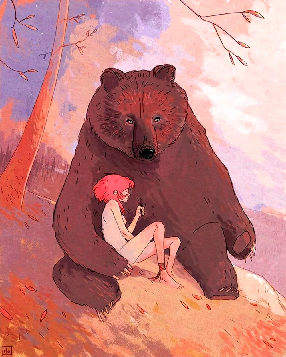Natalie Rukavishnikova медведь