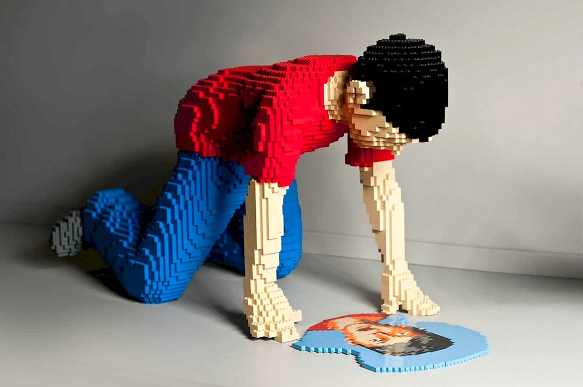 Натан Савайя LEGO-художник