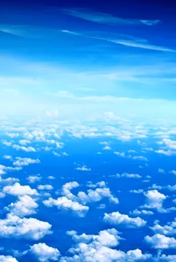 Небо с облаками