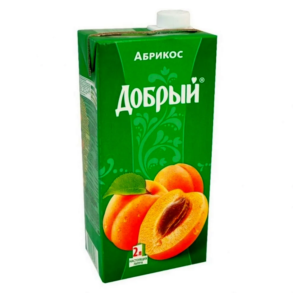 Нектар добрый абрикос 2 л