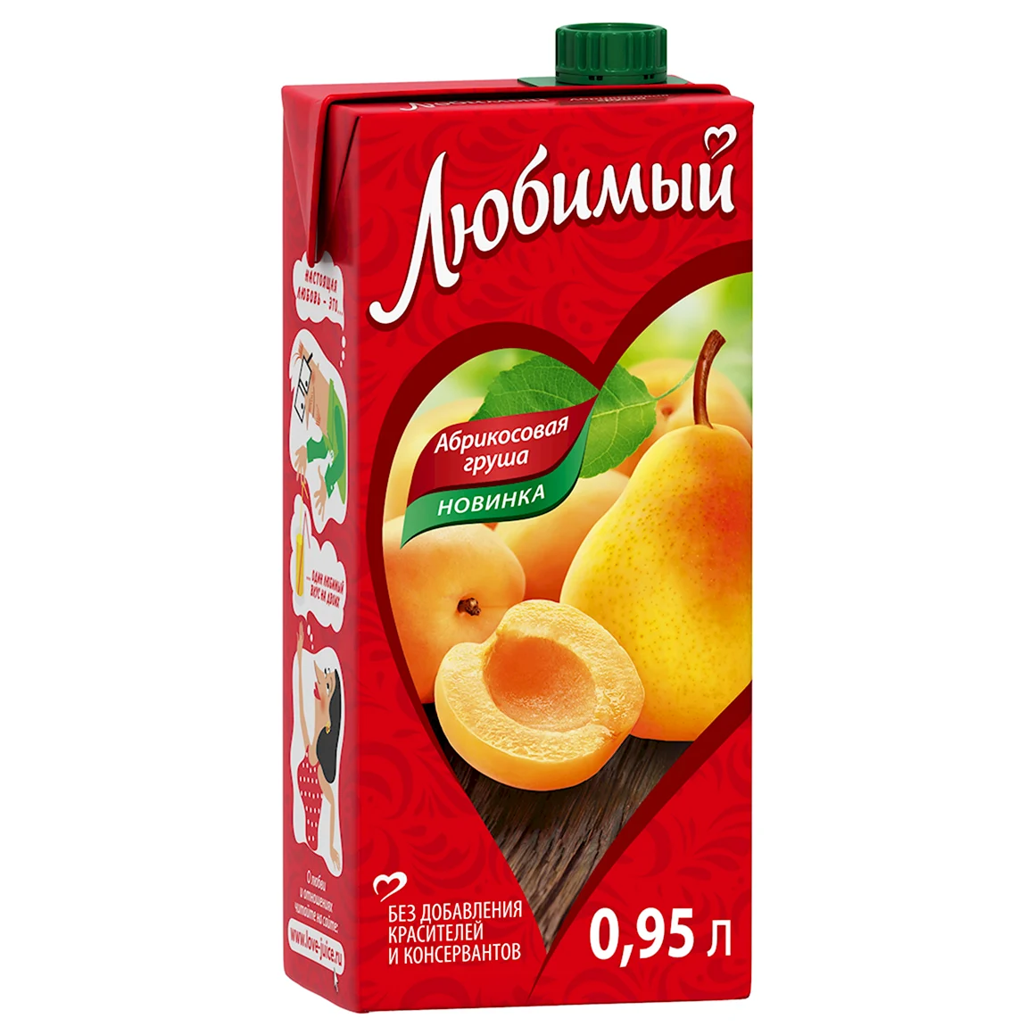 Нектар любимый 0.95л Абрикосовая груша
