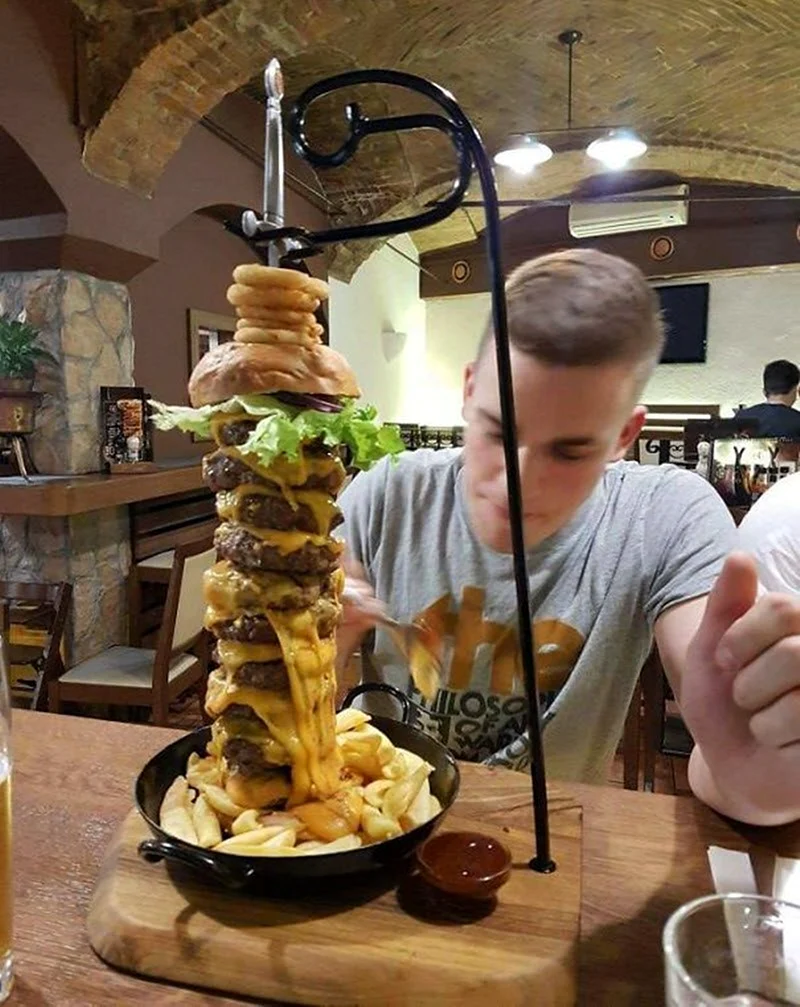 Необычная подача блюд