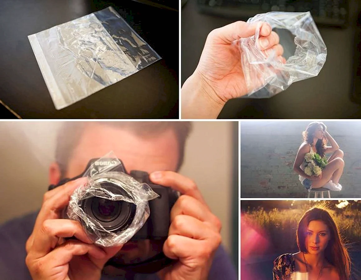 Необычные способы для фотографий