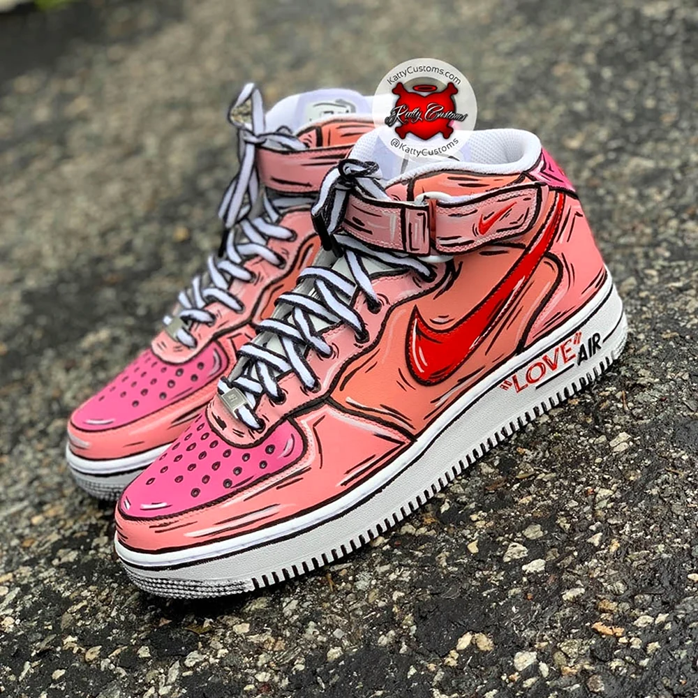 Nike Air Force кастом