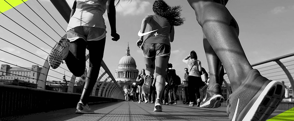 Nike реклама чб