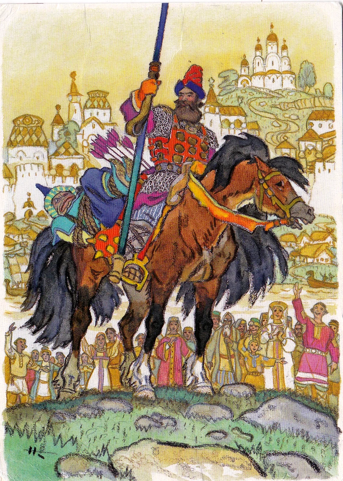 Николай Кочергин богатыри
