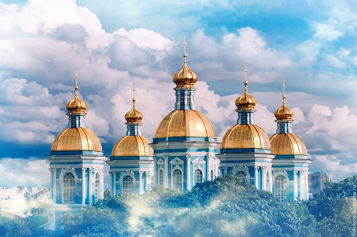 Никольский собор купола Петербург