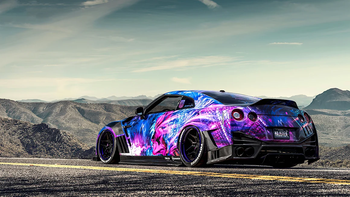 Nissan GTR 4к