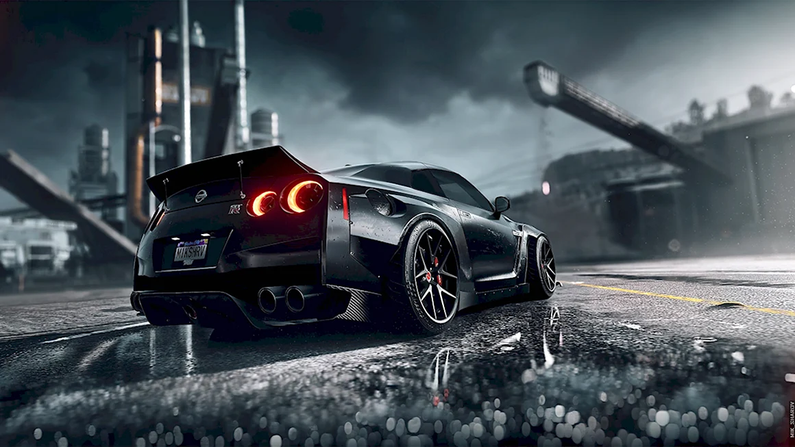 Nissan GTR 4к