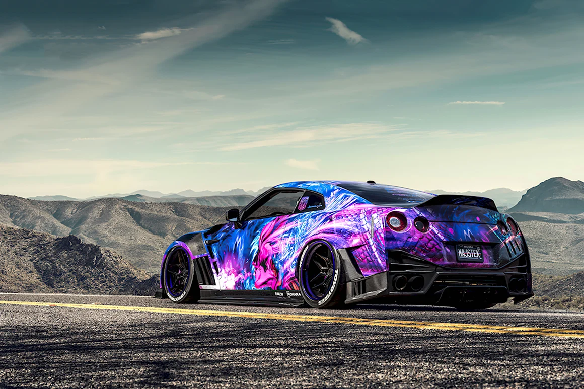 Nissan GTR 4к