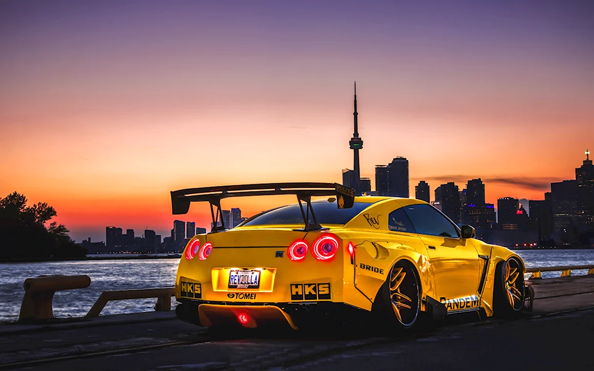 Nissan GTR r35 4к
