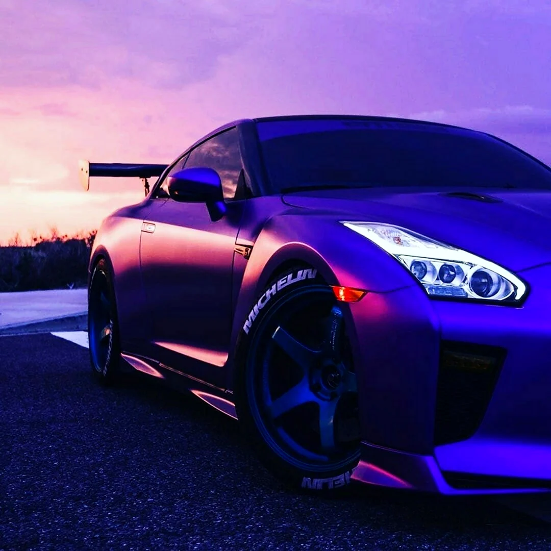 Nissan GTR r35 неон