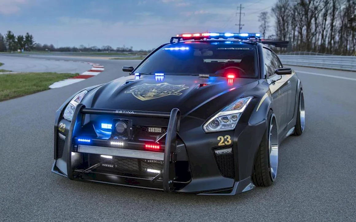 Nissan GTR r35 Police