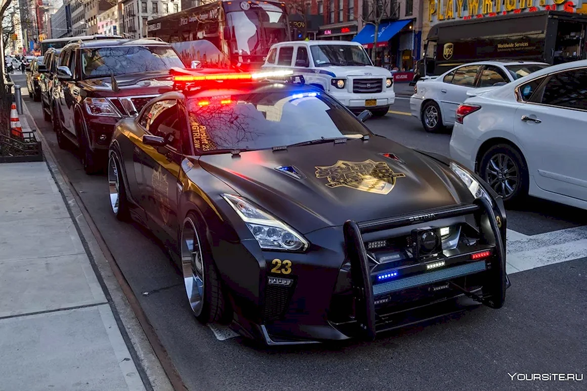 Nissan GTR r35 Police