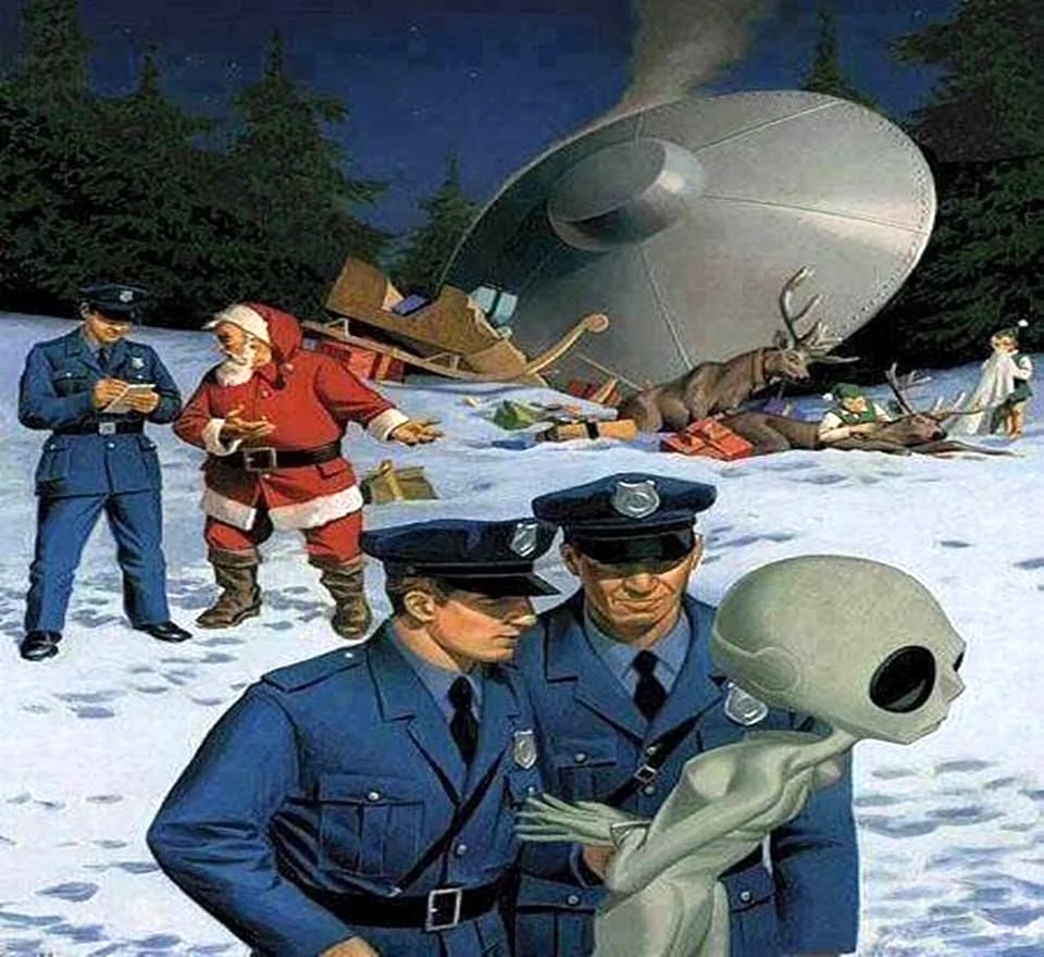 НЛО картинки прикольные