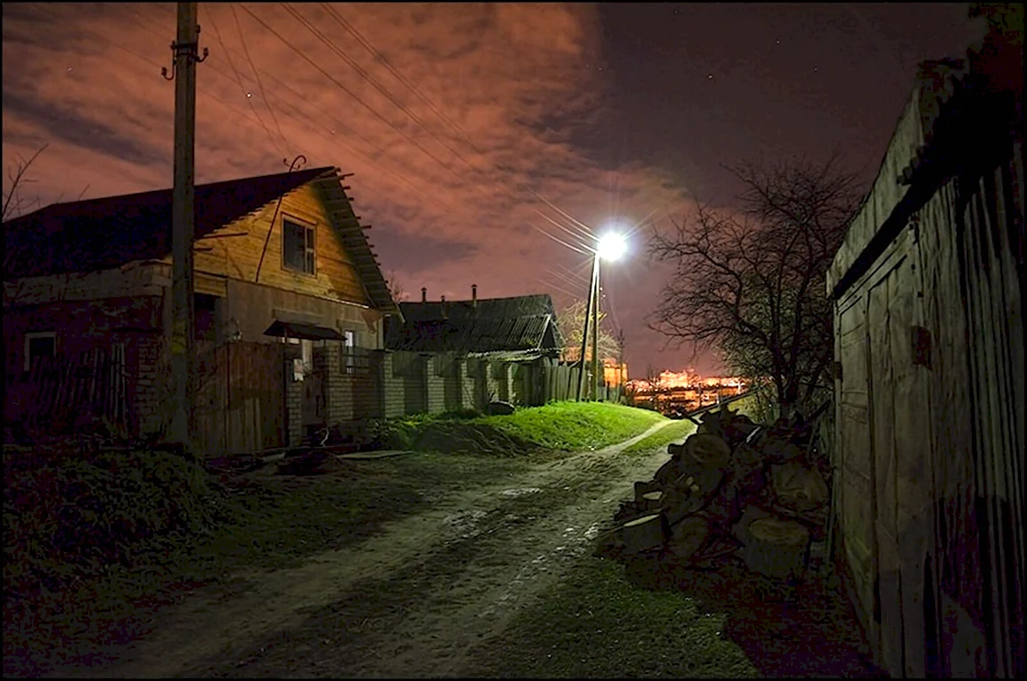 Ночь в деревне
