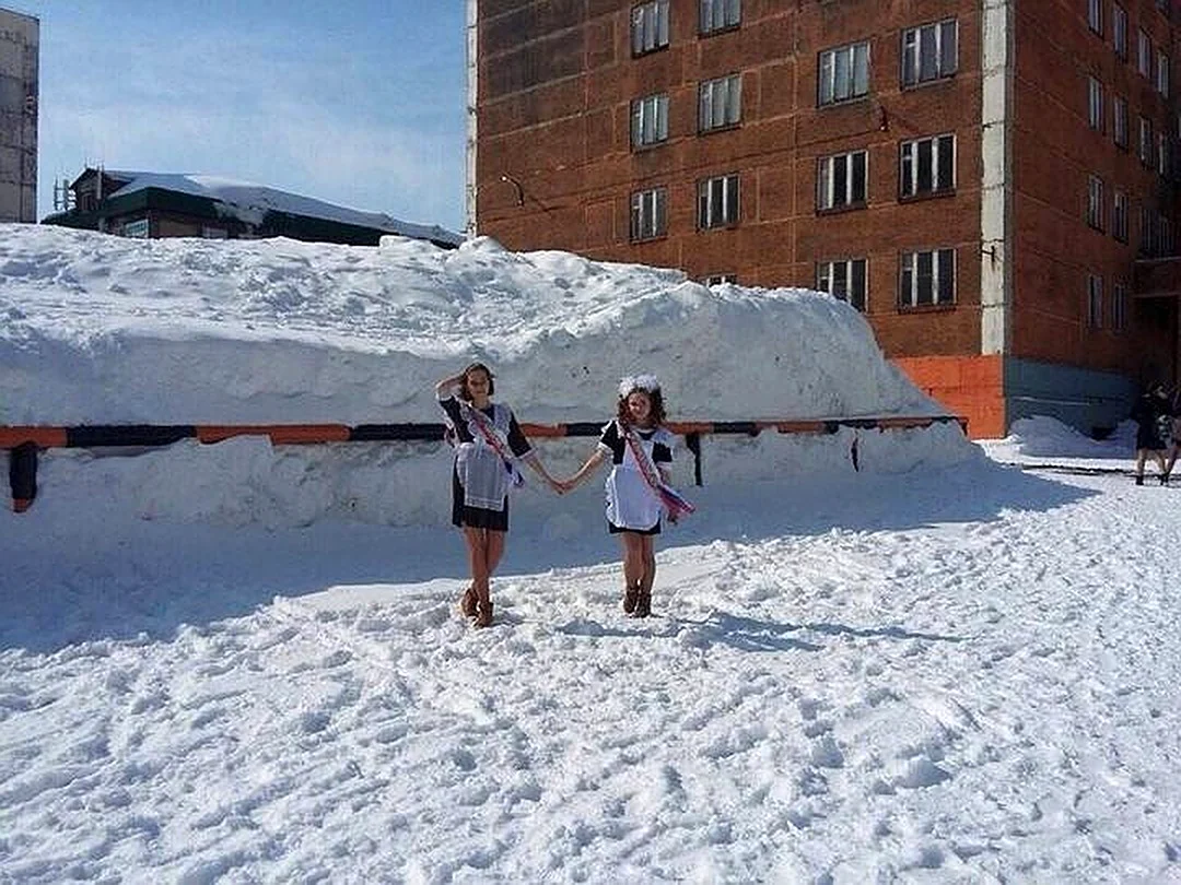 Норильск зима 2008