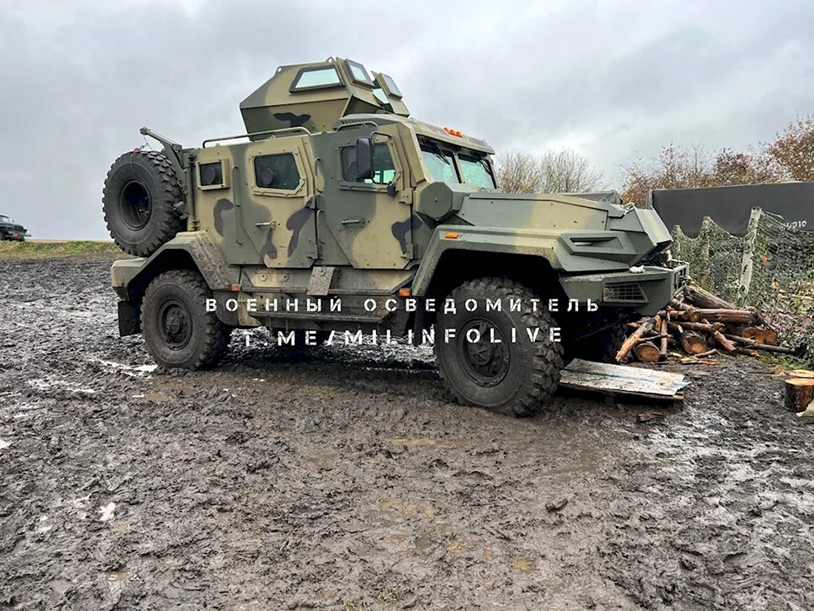 Новейший многоцелевой бронеавтомобиль АМН-590951 ВПК-Урал
