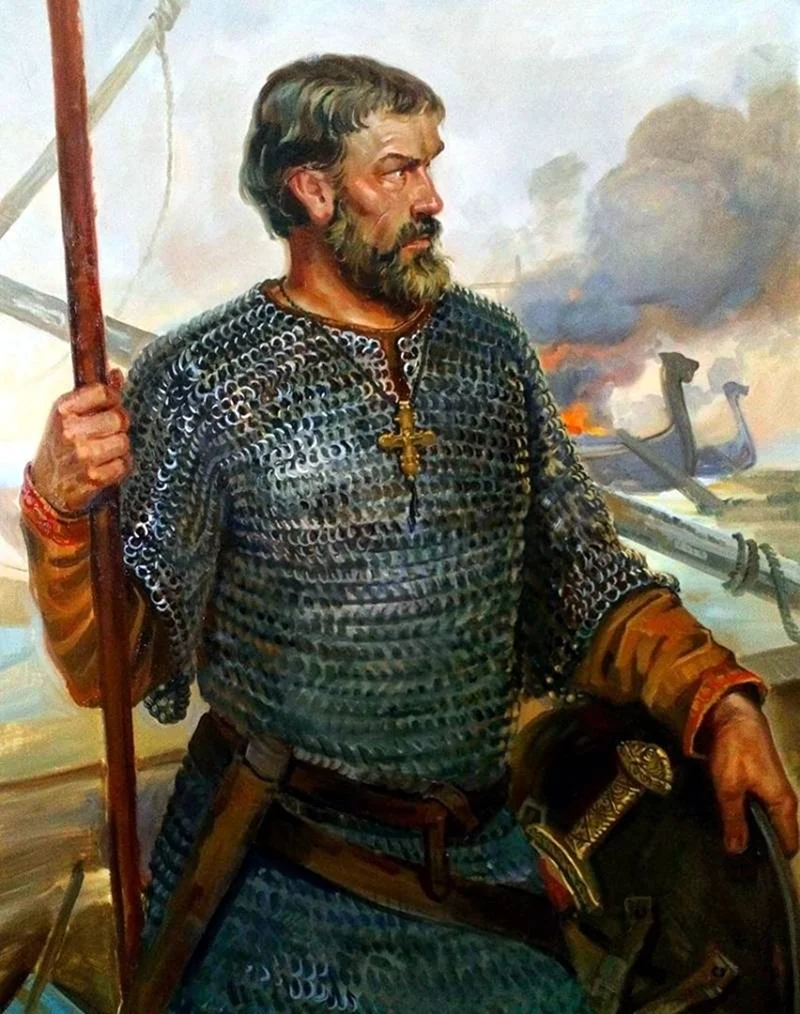 Новгородец Миша Невская битва