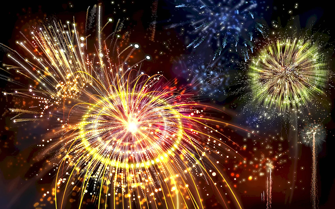 Новогодний фейерверк