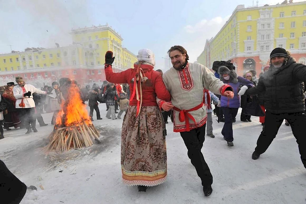 Обряды на Масленицу