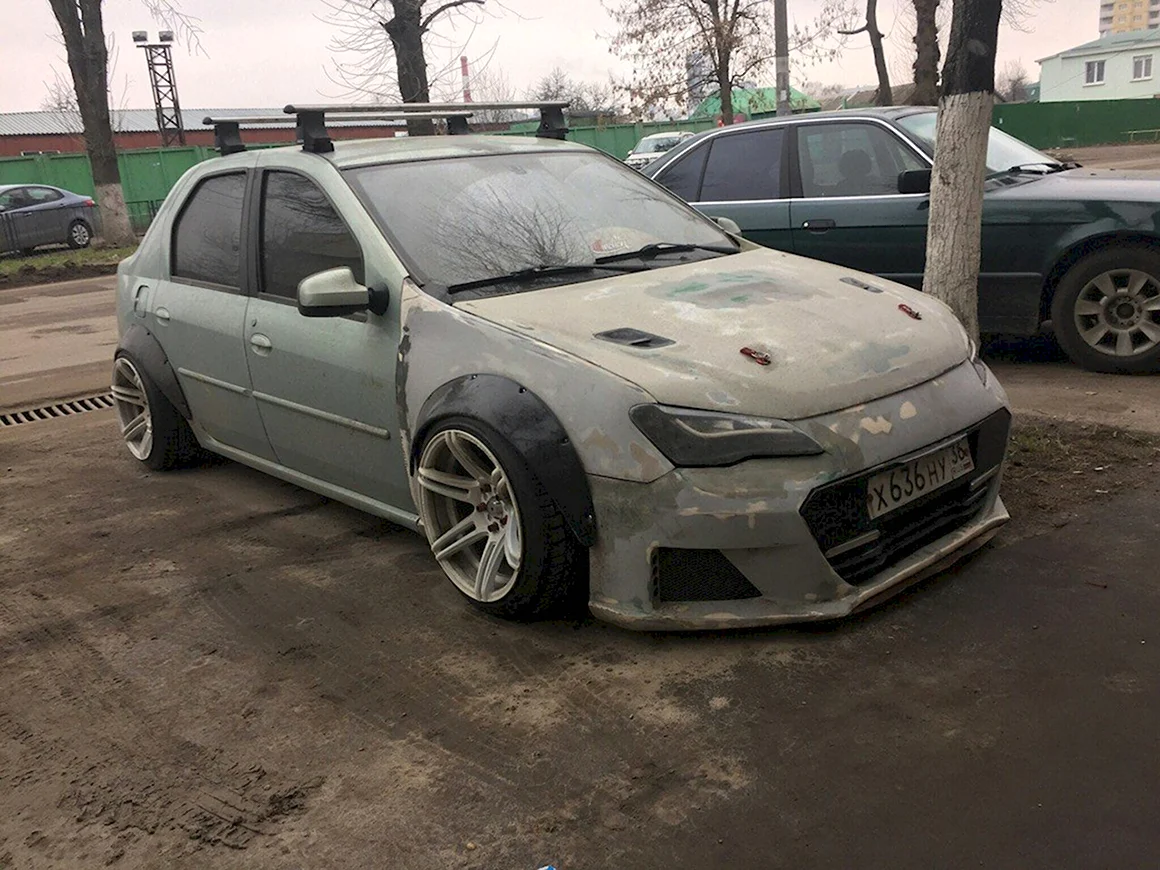 Обвес на Логан 1