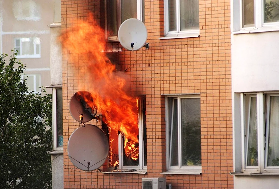 Огонь в окне