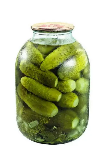 Огурцы солёные 3л