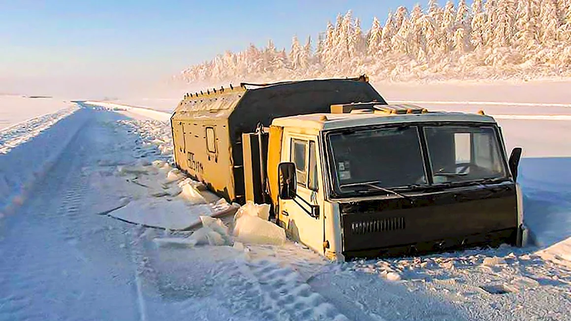 Оймякон Верхоянск зимник