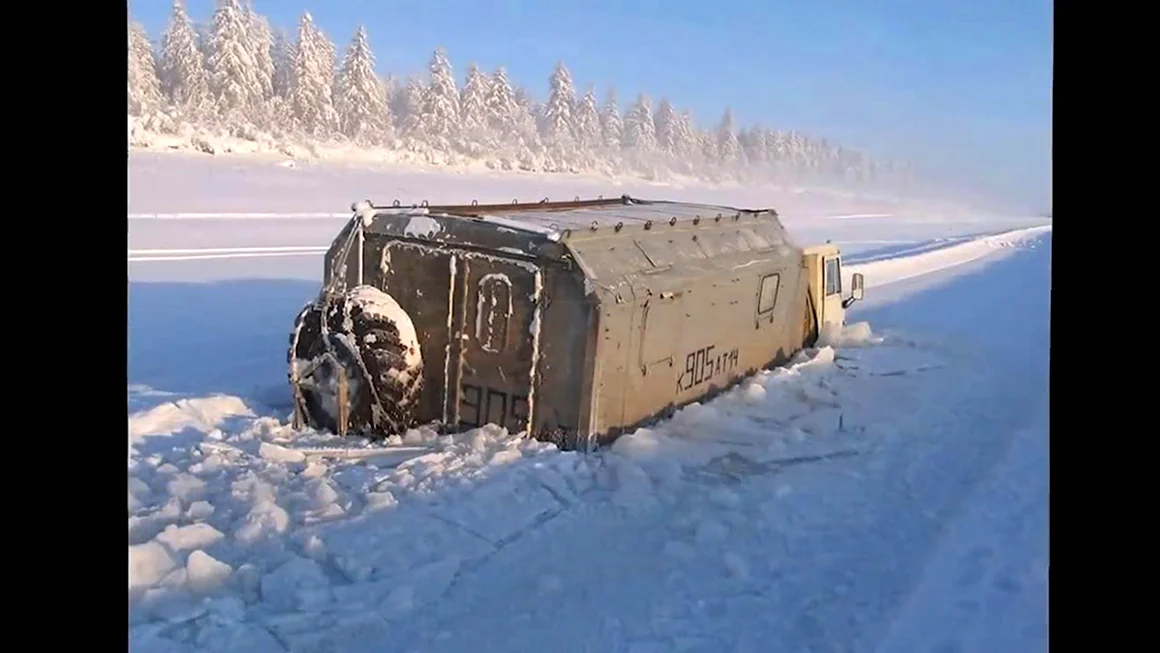 Оймякон Верхоянск зимник
