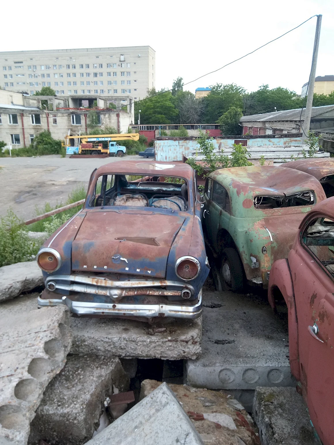 Ока автосвалка