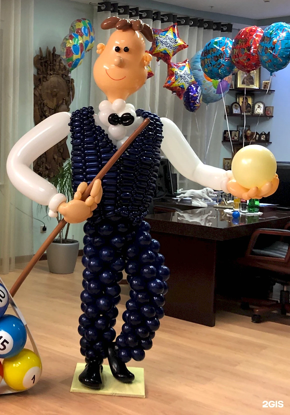 Оксана Шилкина фигуры из шаров