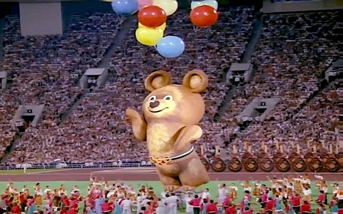 Олимпийские игры в Москве 1980 мишка
